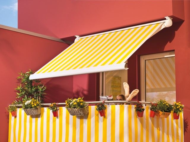 Markise Toscana am Haus